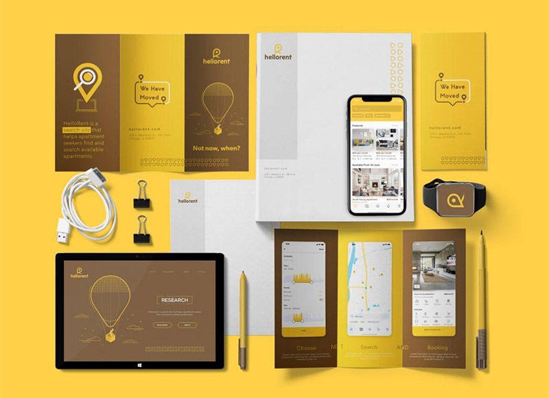 thiết kế bộ nhận diện thương hiệu